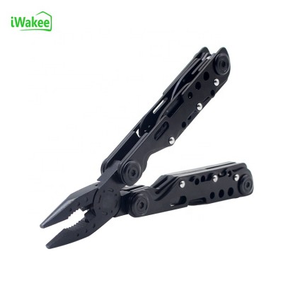 Safety Stainless Steel Function Pliers Black Survival Multi Tools