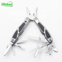 Full Stainless Steel Multitool, Multi Plier, Foldable Multifunctional Tool with Led light for Outdoor Camping EDC